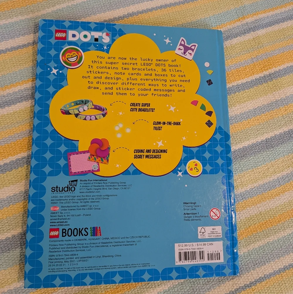 Lego Dots Secret Coding Fun Bracelets